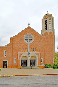 New Sacred Heart Catholic Church in Baileyville, Kansas by Kathy Alexander. New Sacred Heart Catholic Church in Baileyville, Kansas by Kathy Alexander.