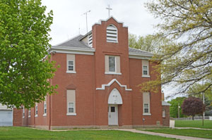 The initial Sacred Heart Church in Baileyville, Kansas by Kathy Alexander. The initial Sacred Heart Church in Baileyville, Kansas by Kathy Alexander.