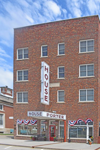 The Porter House in Beloit, Kansas by Kathy Alexander.