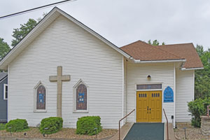 Methodist Church in Circleville, Kansas by Kathy Alexander.