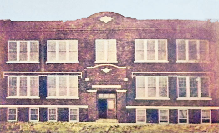 Denison, Kansas Rural High School, 1917.