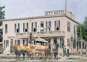 City Hotel in Holton, Kansas.