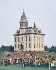 Campbell College in Holton, Kansas, 1883.