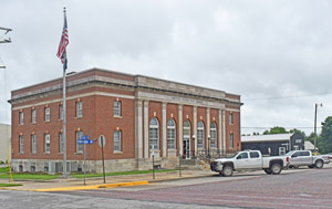 Holton, Kansas post office by Kathy Alexander.