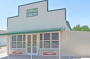 Old store in Leoville, Kansas by Kathy Alexander.