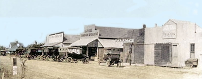 Leoville, Kansas, 1922.