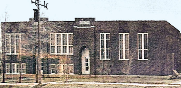 Leoville, Kansas School.