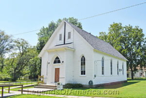 Methodist Church in Louisville, Kansas. Photo by Kathy Alexander. 