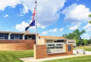 Nemaha County Courthouse in Seneca, Kansas, courtesy of Google Maps.