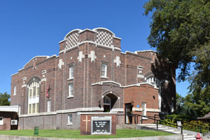 Methodist Church in Oberlin, Kansas by Kathy Alexander.