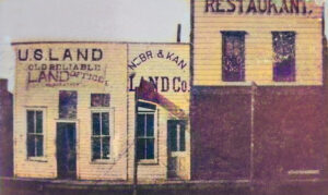 Land Office in Oberland, Kansas.