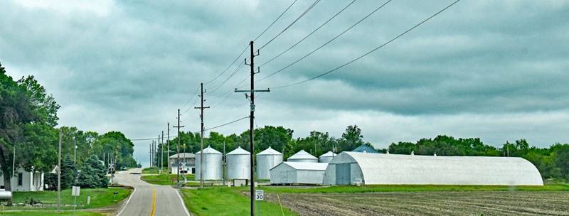 Entering Oneida, Kansas by Kathy Alexander.