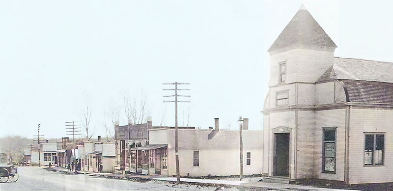 Oneida, Kansas in 1910.