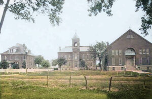 Catholic Convent, School, and auditorium.