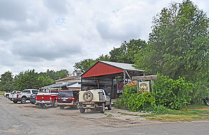 Trappers Bar & Grill, Simpson, Kansas by Kathy Alexander.