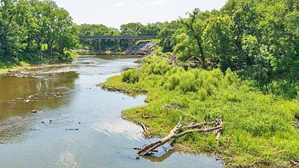 Soldier Creek in Kansas.