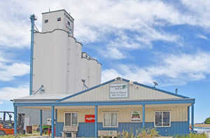 Seed company in Solomon Rapids, Kansas by Kathy Alexander.