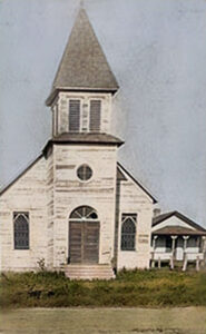 German Lutheran Church in Traer, Kansas.