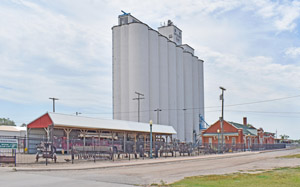 Depot Museum in Anthony, Kansas.