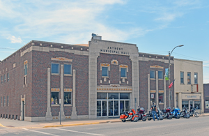 Municipal Hall in Anthony, Kansas by Kathy Alexander.