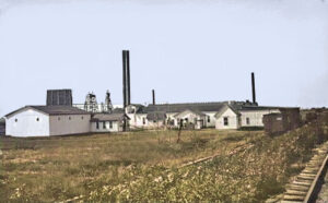 Salt and ice plant in Anthony, Kansas.