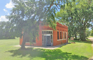 Old business building in Fellsburg, Kansas, courtesy of Google Maps. Old business building in Fellsburg, Kansas, courtesy of Google Maps.