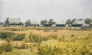 Fort Wallace in the 1880s.