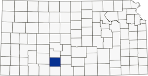 Kiowa, County Location.