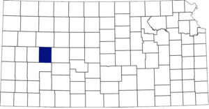 Lane County, Kansas location.