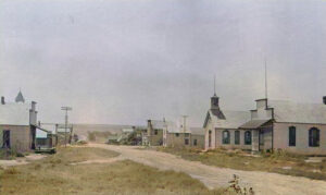 Sharon Springs, Kansas, about 1885.